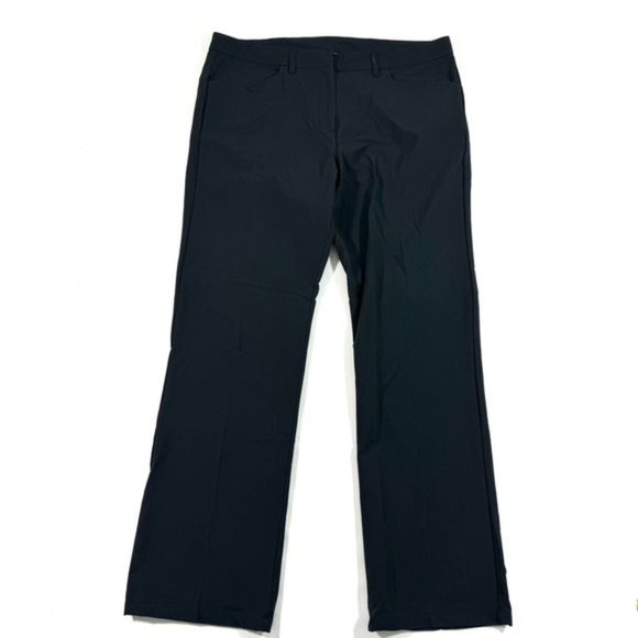 Exofficio Straight Leg Pants Black Size 14 Outdoor Hiking - Picture 1 of 8